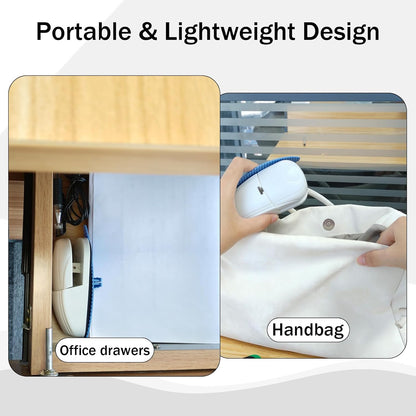Portable Paper Holder Stand for Desk, Paper Stand for Desk When Typing, Document Holder, Compact Reading Clip Holder, A4 Clamp for Office Typing Reading (White)