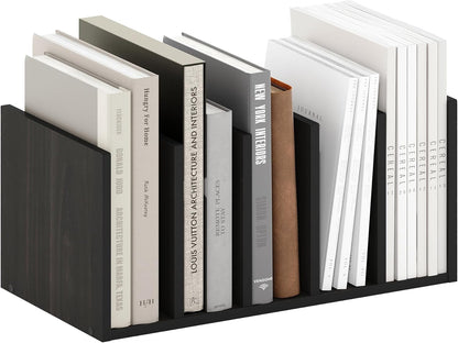 Furinno Classic Desk Organizers and Accessories, 2-Tier Monitor Riser, Office Organization, Desk Top Book Shelf, for Office Supplies, Office Desk Accessories, Dark Espresso