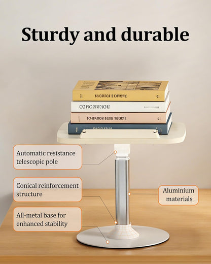 2-in-1 Kids Reading Stand for Books and Tablets,Adjustable Angle Height Book Holder with Book Clip,Kid-Friendly Ergonomic Book Holder for Toddlers,Laptop Riser Stand for Homeschool Floor Couch Bed Car
