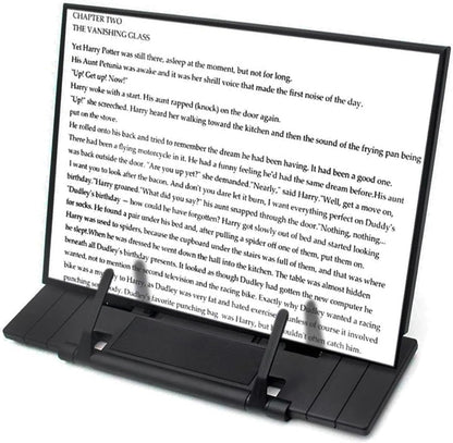 Barelove Document Holder Paper Stand with 7 Adjustable Positions, Grey Paper Holder Stand for Desk When Typing for Reading A4 Letter, Books, Music Sheet, Receipts, Textbooks
