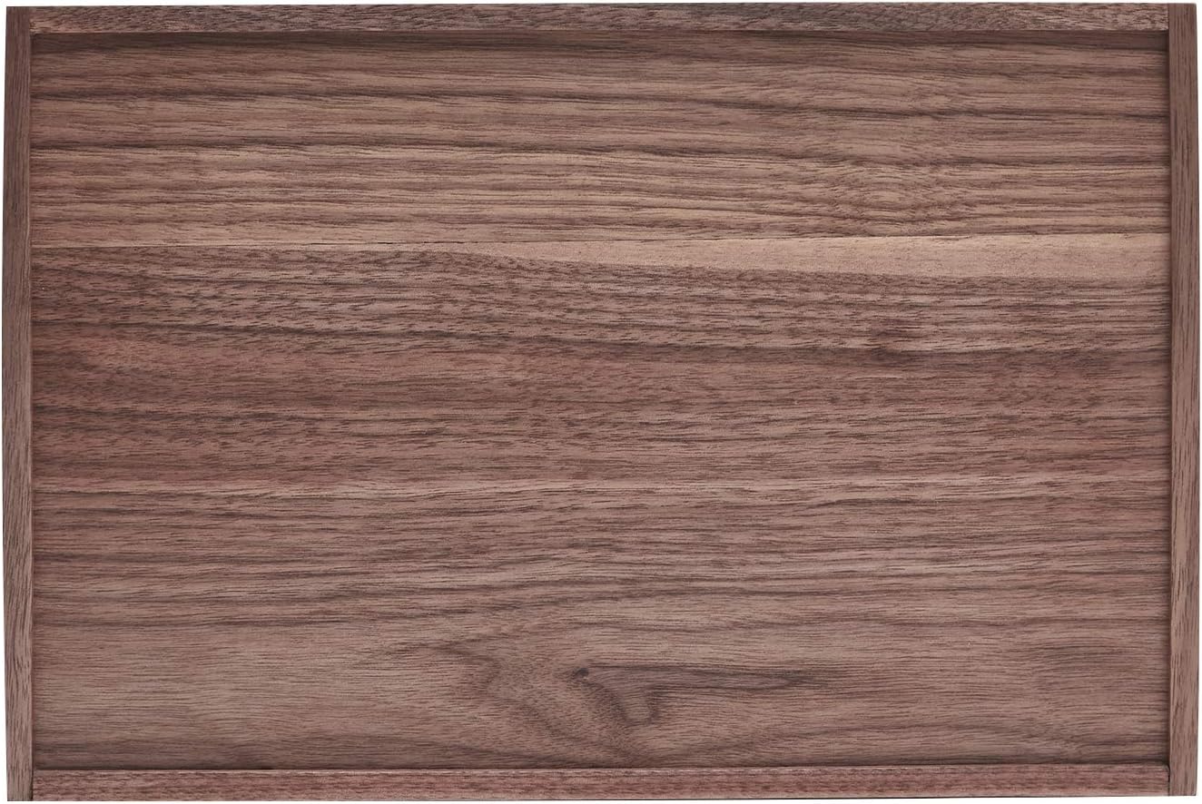 pandapark Wood Organizer Tray,Black Walnut,Desk & Drawer Storage Box (Maple Master)