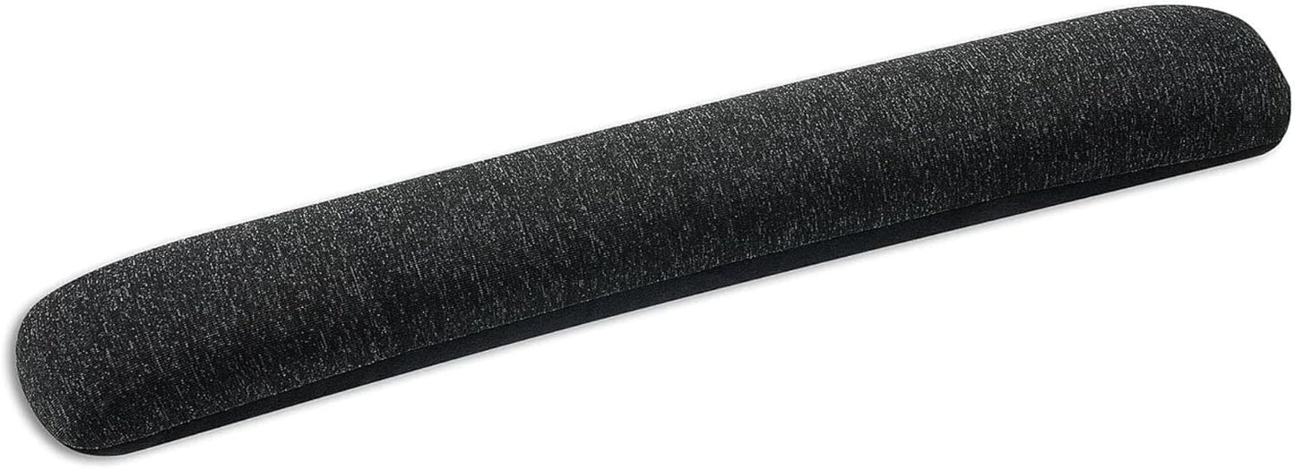 1InTheOffice Beaded Keyboard Wrist Rest Pad, Black/Gray