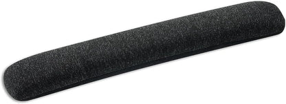 1InTheOffice Beaded Keyboard Wrist Rest Pad, Black/Gray