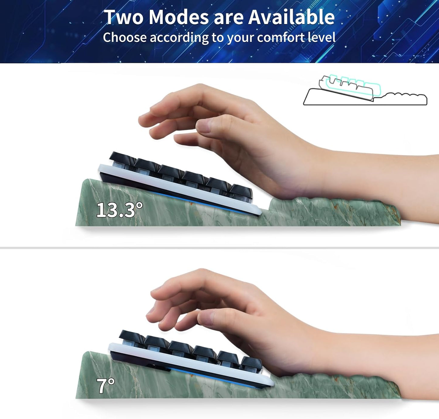 Keyboard Stand for Desktop, Keyboards Wrist Rest, Ergonomic Keyboards Holder for Easy Typing Working, Wrist pad for Keyboards with Comfortable Wrist Rest for Keyboard Pink