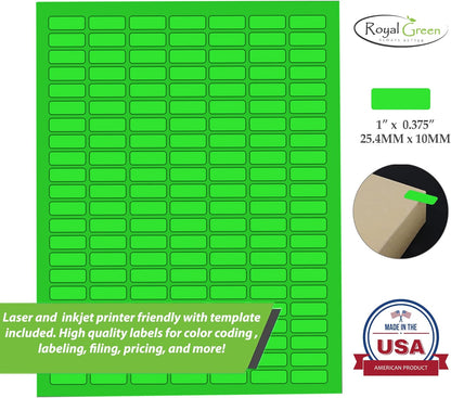 White Rectangular Labels + Bonus Color Labels - Value Pack - 1138 Pack