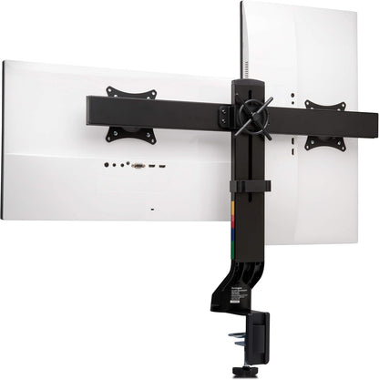 Kensington Single Monitor Desk Mount, C-clamp Vesa Stand Fits up to 32 inch Ultrawide Samsung LG , Low Profile Vertical Mount, Height Adjustable Free Standing Arm,K55512WW Black