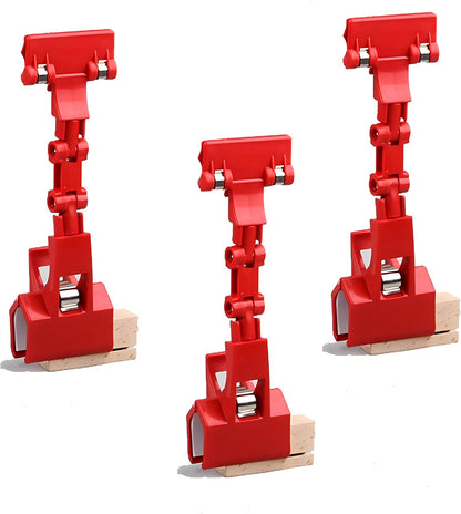 3pcs Sign Clips Clip Holder Sign Holder Clip Paper Holder for Table Top Clip On Sign for Paper Holder Computer Monitor Handy Artist Supplies Holder(Black)