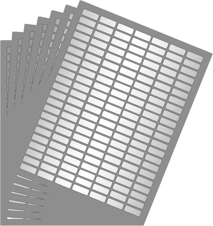 White Rectangular Labels + Bonus Color Labels - Value Pack - 1138 Pack
