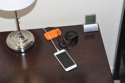 Heaviest Cable Organizer on The Market! Compact and Weighted Desktop Cord Holder and Cable Organizer, Eco-Friendly Silicone, No Bad Smell, Bundled with 4 Reusable Cable Ties! (Black)
