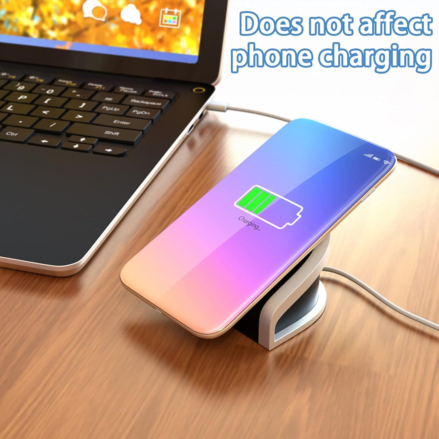 TIESOME 2 Pcs Ultra-Thin Invisible Kickstand, Adjustable Vertical and Horizontal Placement Stand, Metal Case Compatible With Any Cellphone