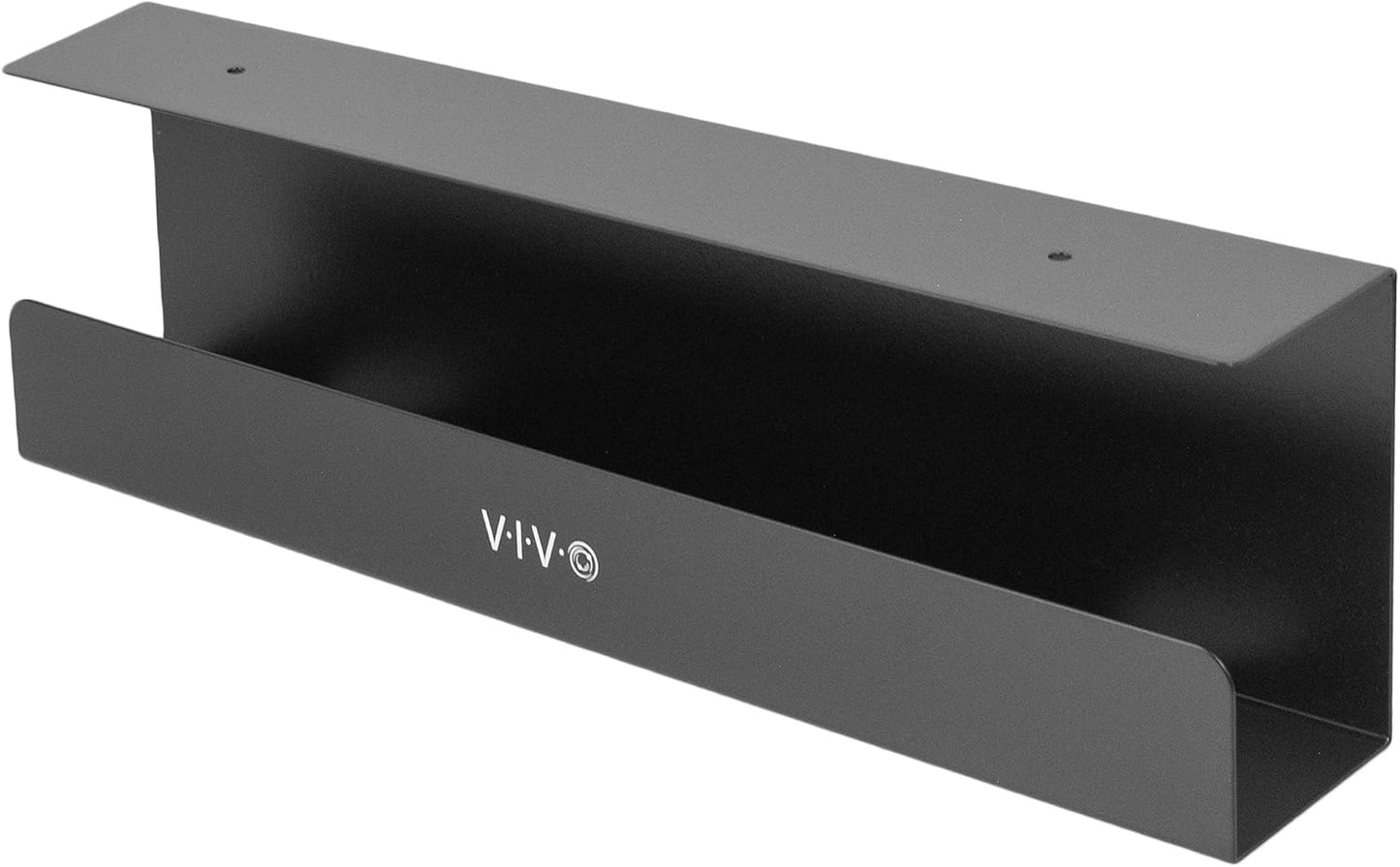 VIVO Under Desk 17 inch Cable Management Tray, Cord Organizer, Home Office Desk Accessories, White, DESK-AC06-1CW