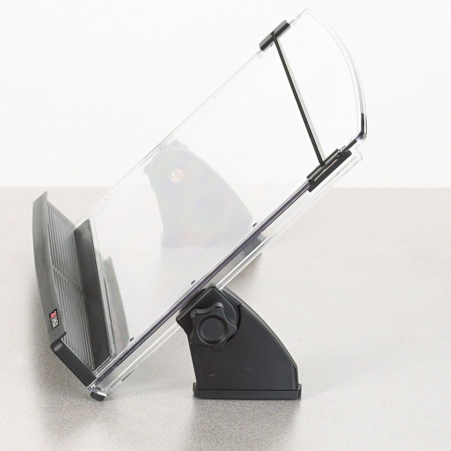 3M DH630 In-Line Document Holder, 14"x5-1/2"x9-1/2", Clear/Black