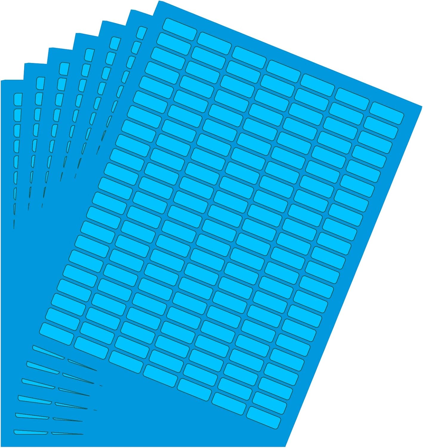 White Rectangular Labels + Bonus Color Labels - Value Pack - 1138 Pack