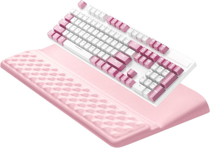 Ospelelf Keyboard Wrist Rest, Comfortable Ergonomic Keyboard Stand Riser Holder for Office Home