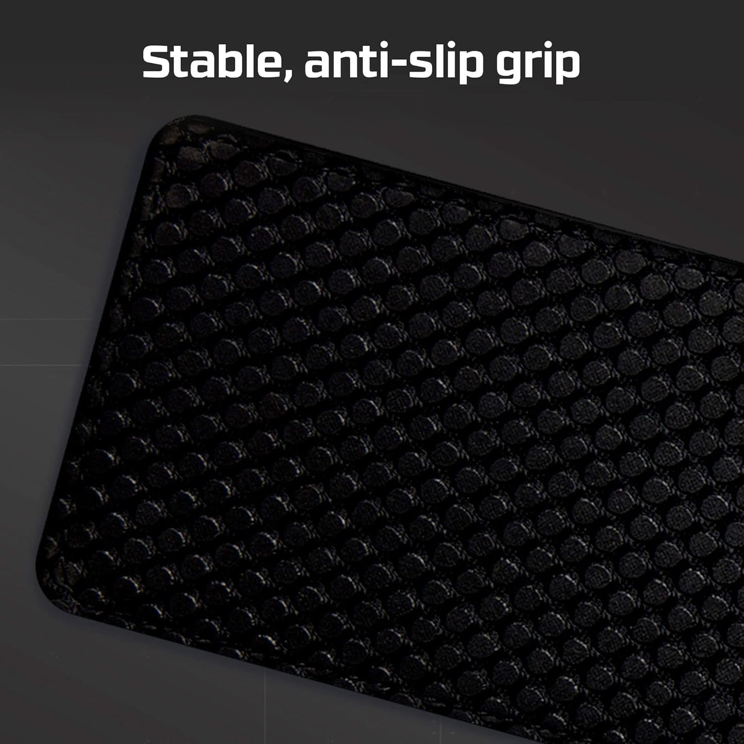 HyperX Wrist Rest - Full Sized - Cooling Gel - Memory Foam - Anti-Slip - Ergonomic - Keyboard Accessory, Black