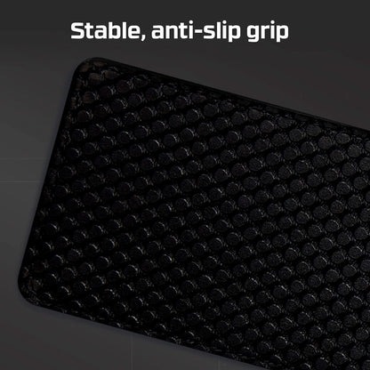 HyperX Wrist Rest - Full Sized - Cooling Gel - Memory Foam - Anti-Slip - Ergonomic - Keyboard Accessory, Black