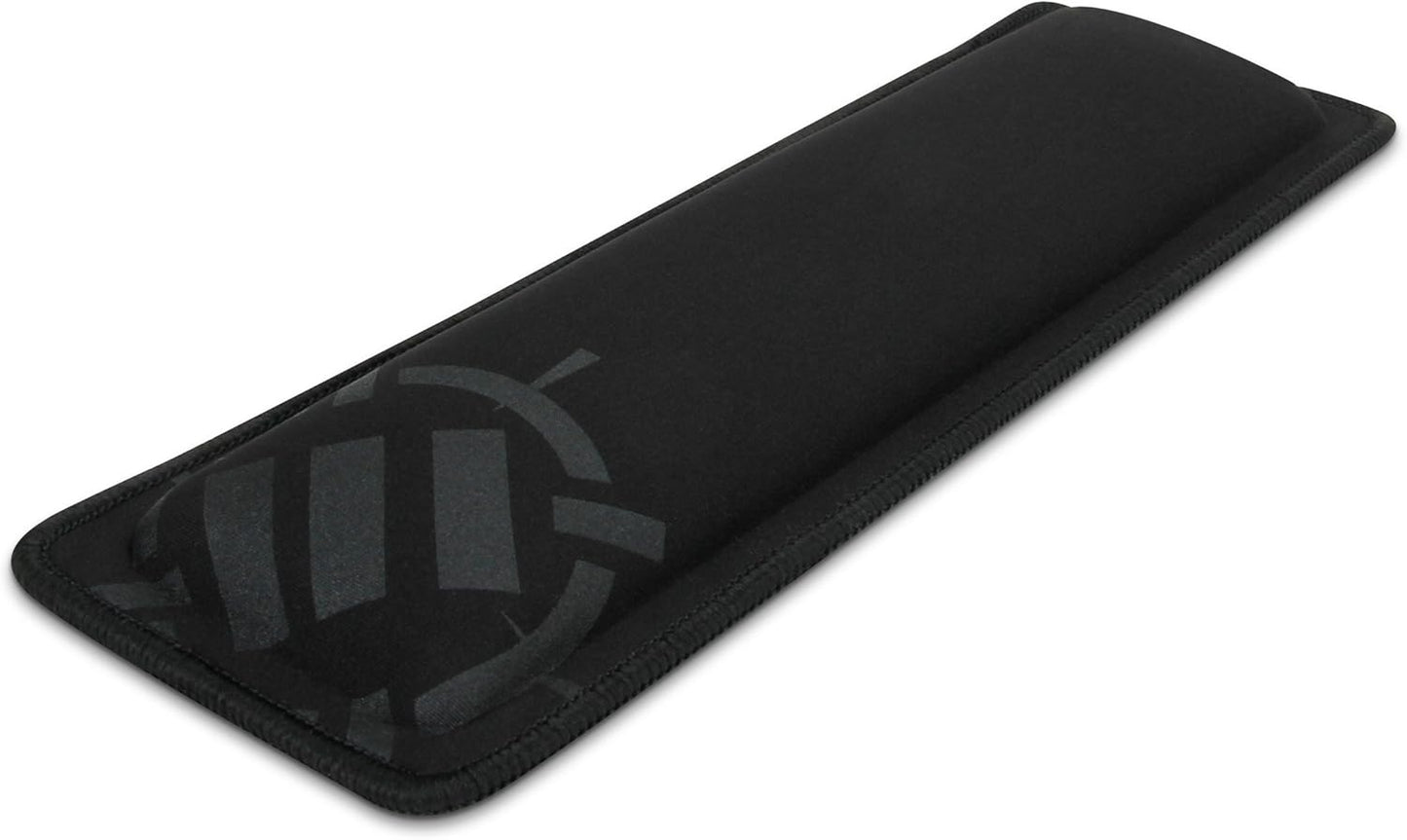 ENHANCE Keyboard Wrist Rest - Keyboard Wrist Support with Memory Foam Pad and Premium Anti-Fray Stitching - Fits Full Size Boards Helps with Pain for PC, Laptop, Office Typing - Galaxy