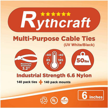 140 Pack 3/4" Zip Tie Adhesive Mounts Self Adhesive Cable Base Holders with Multi-Purpose Tie wire clips with screw hole,Anchor stick on wire holder,Black