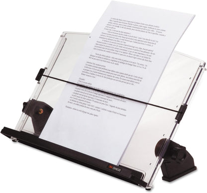 3M DH630 In-Line Document Holder, 14"x5-1/2"x9-1/2", Clear/Black