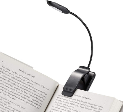 Superior Essentials Book Stand for Reading Hands Free - Recipe Book Cookbook Holder Stand for Kitchen Counter and Page Clips - Ideal for Textbooks, Cookbooks, and Devices