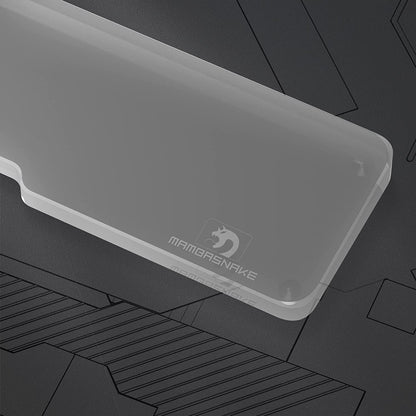 SELORSS Acrylic Keyboard Wrist Rest 98-Key Mechanical Keyboards Ergonomic Palm Rest for Computer Keyboard,Anti-Slip Base,Wrist Pad for Laptop,Office & Home-Easy Typing