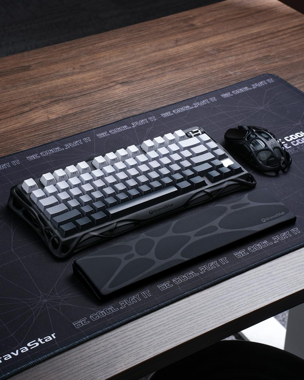 GravaStar Keyboard Wrist Rest Pad - Black
