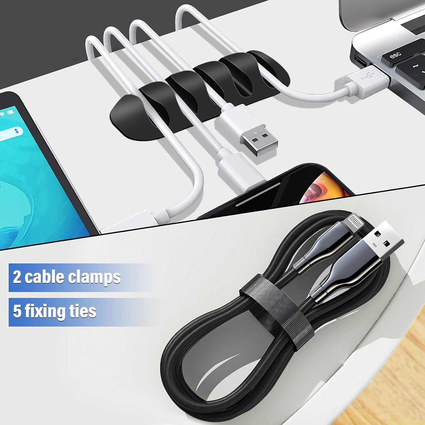 Open Slot Wire Duct Kit, 62.8"(4 x 15.7) Server Rack Cable Management, Cable Management Raceway for Hide Network HDMI VGA Cable, Wiring Raceway Cable Duct, Desk Wire Channel, 4 Pack, Grey