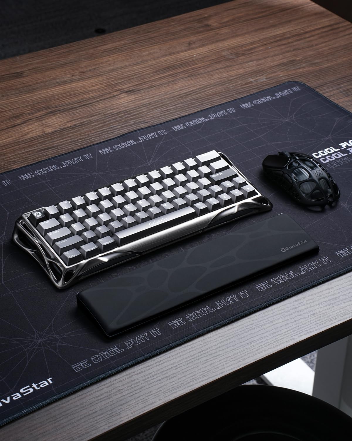 GravaStar Keyboard Wrist Rest Pad - Black