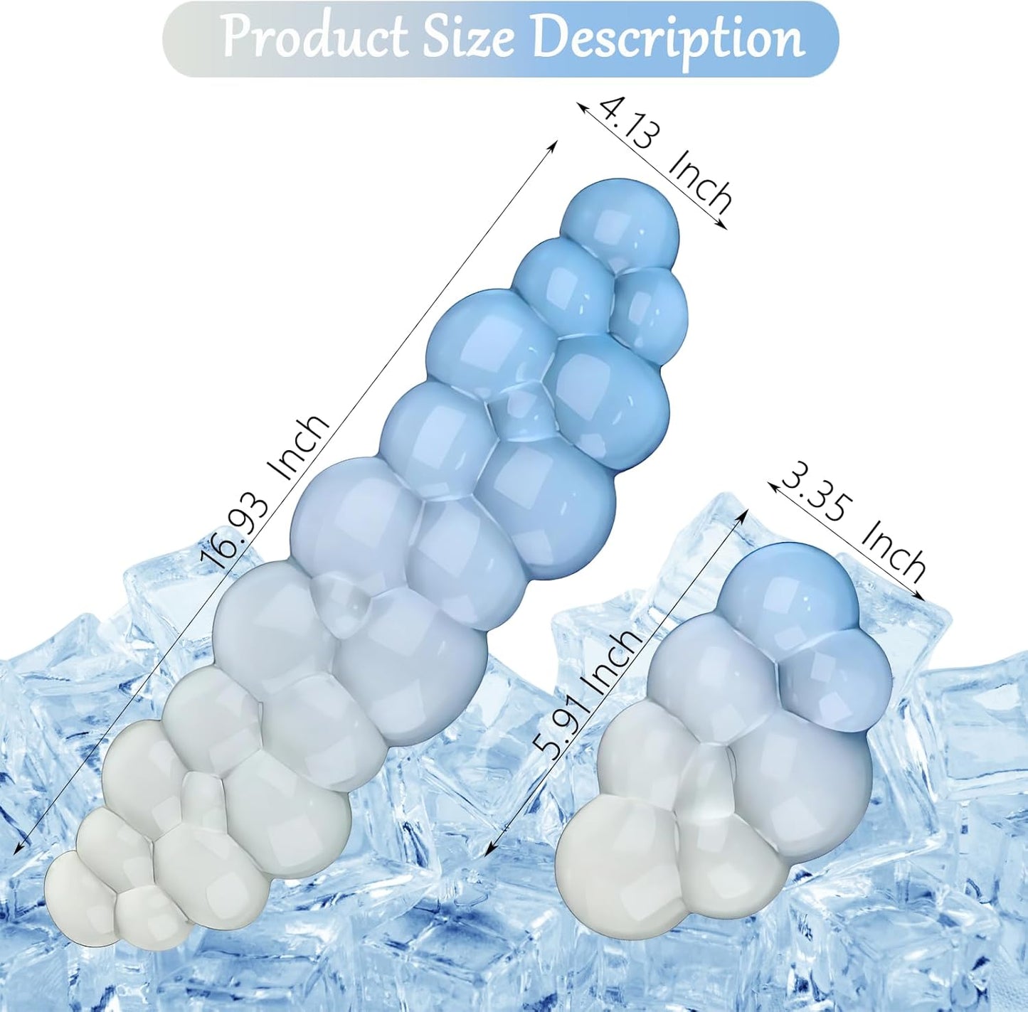 Gel Wrist Rest for Keyboard and Mouse Square Blue Plaid Clear Keyboard Wrist Rest Transparent Ergonomic Cute Checkered Mouse Wrist Pad Silicone Non-Slip Support for Computer Laptop Gaming Home Office