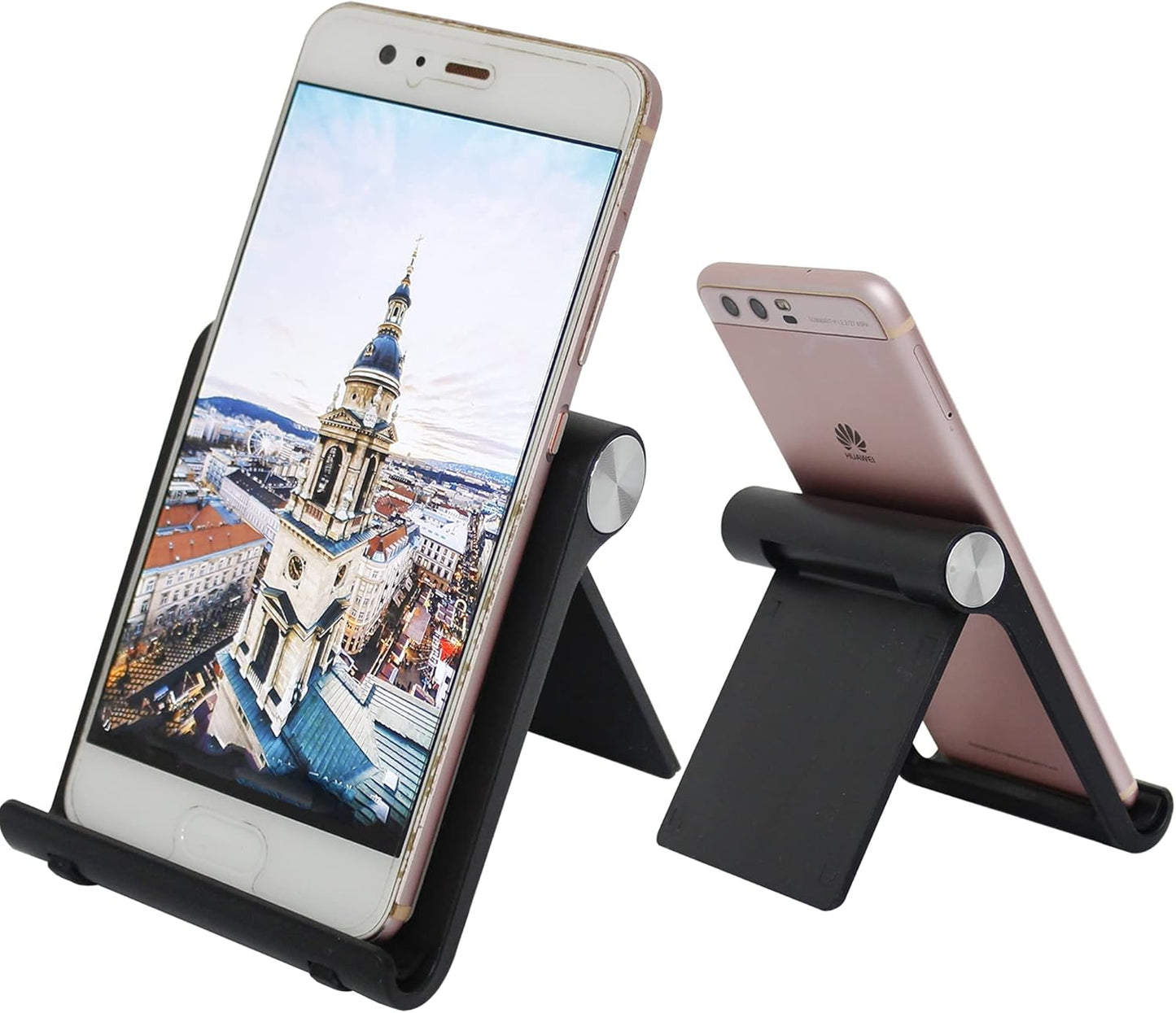 Mayten Foldable Desk Cell Phone Stand Adjustable iPhone iPad Holder Stand,Compatible for iPhone 14Pro 14Plus 13 12Pro Max 11 SE XS XR 8 7 6,Switch,iPad,Samsung,Kindle-White