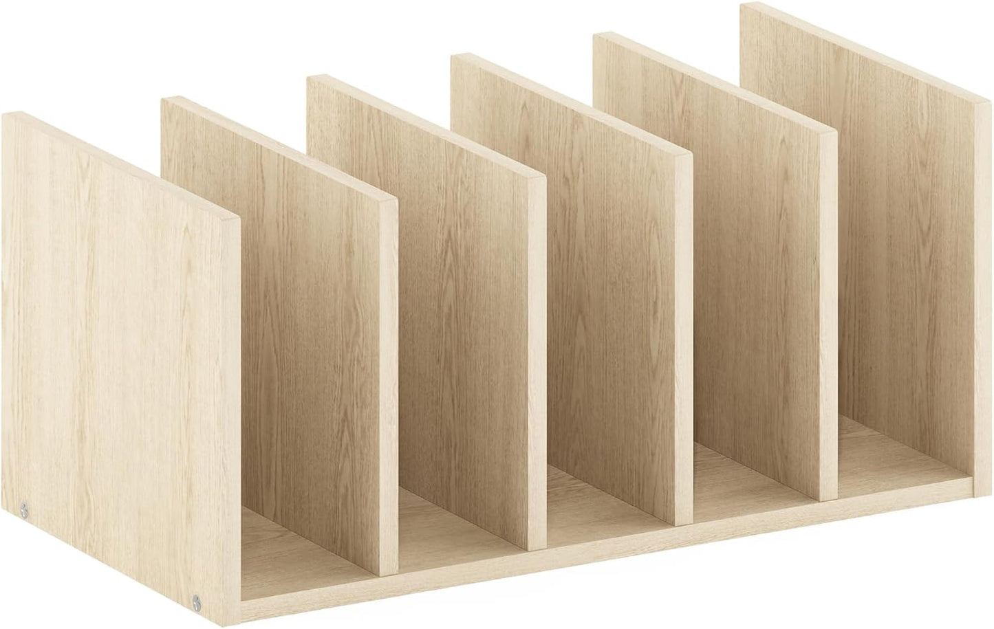 Furinno Classic Desk Organizers and Accessories, 2-Tier Monitor Riser, Office Organization, Desk Top Book Shelf, for Office Supplies, Office Desk Accessories, Dark Espresso