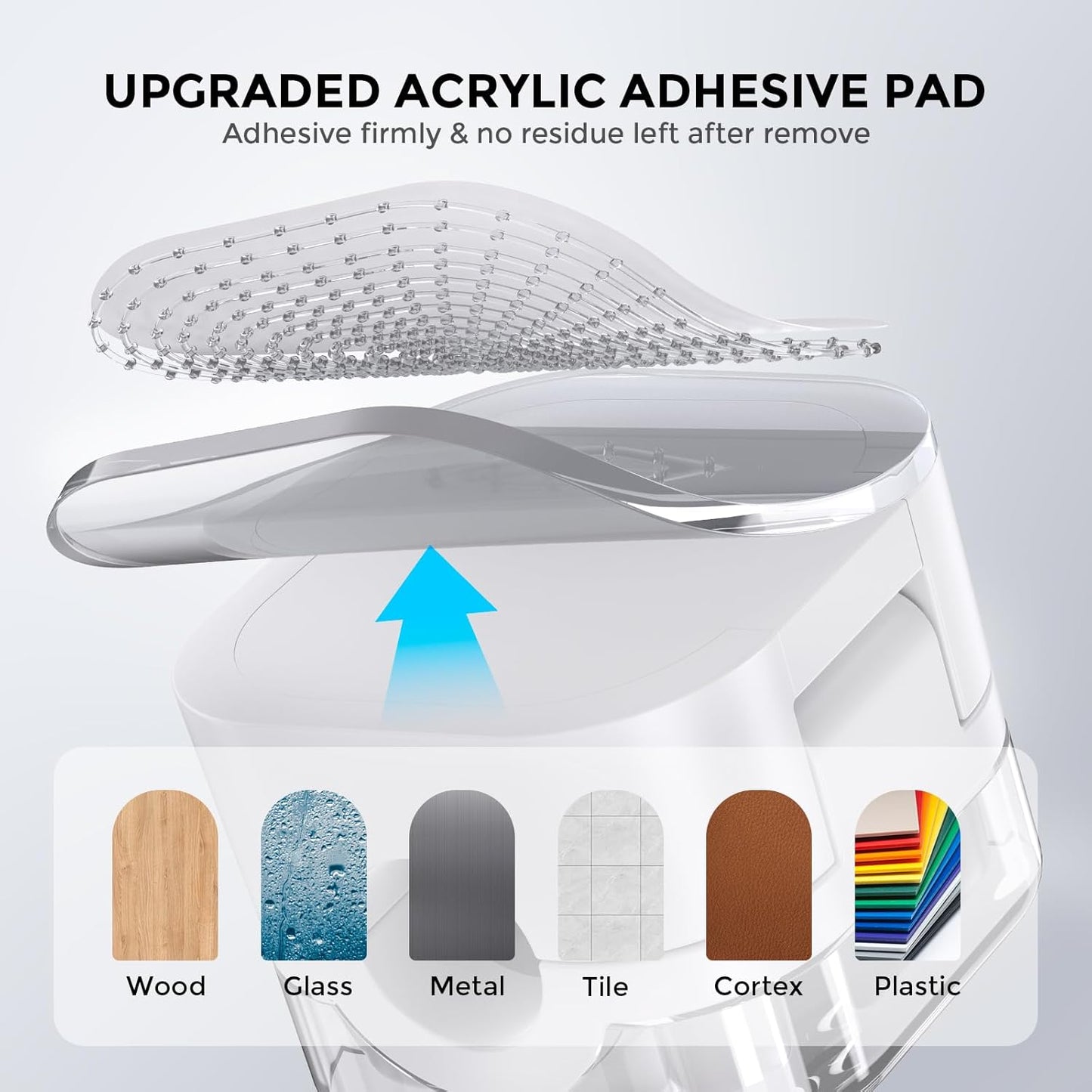 AhaStyle 6 Pack Magnetic Cable Organizer [1s Lock] Cord Holders Clips Strong Adhesive Cord Keeper [Smooth Adjustable] Hide Wire Cord Organizer for Nightstand Kitchen Car Office (Lavender)