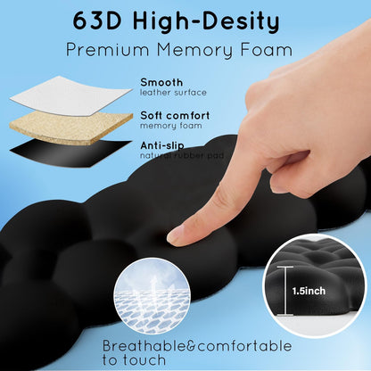 Cloud Wrist Rest for Computer Keyboard Arm Wrist Rest with Non-Slip Base Extended Wrist Rest Ergonomic Memory Foam for Keyboard and Mouse Typing Pain Relief, Office, Gaming, Computer
