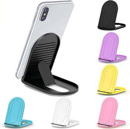 Prettyia Cell Phone Stands, Portable Phone Stand Phone Holder for Desk Applicable to iPhone Stand and Other Mobile Phones and Tablets Foldable Phone Stands 6pack