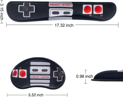 Keyboard Wrist Rest Pad and Mouse Wrist Support for Office, Game,Computer, Laptop, Pain Relief Memory Foam Wrist Rest Set (WRT-05)