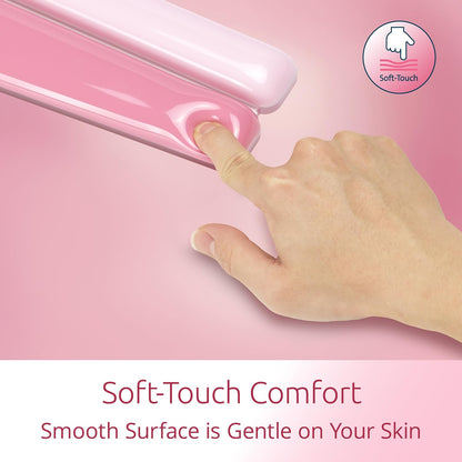 Kensington Duo Gel Loop Wrist Rest for Keyboard, Wrist Pad for Full Size Keyboard, Ergonomic Wrist Pad, Non-Skid Computer Pad with Wrist Support, Pink K62679WW, 17.7" x 3.7"x 0.9”