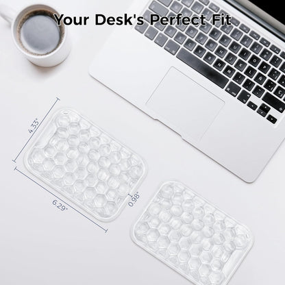 Ospelelf Ergonomic Elbow Pad, Gel Keyboard Wrist Rest Support for Office Desk Chair, Arm Wrist Pad for Typing Pain Relief, 1 Pack