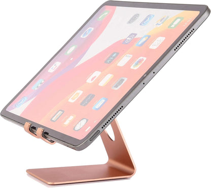 Cell Phone Stand, Desk Phone Holder, Cradle, Dock, Compatible with All 4-8inch Phones, Office Kitchen Traveling Accessories T1 Black
