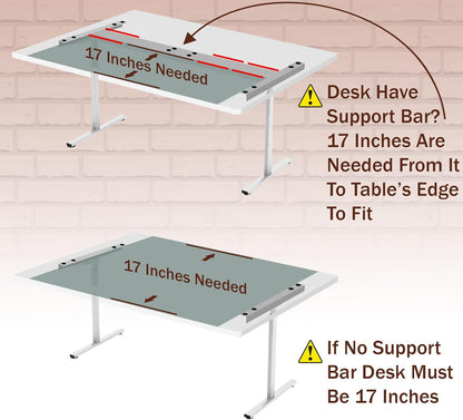 Large 23.6 Inch Under Desk Drawer Slide Out, Pencil Drawer, Undermount Desk Drawer, Under Counter Drawers, Attachable Desk Drawer, Drawer For Under Desk, Undermount Drawer, Under Desk Pull Out Drawer