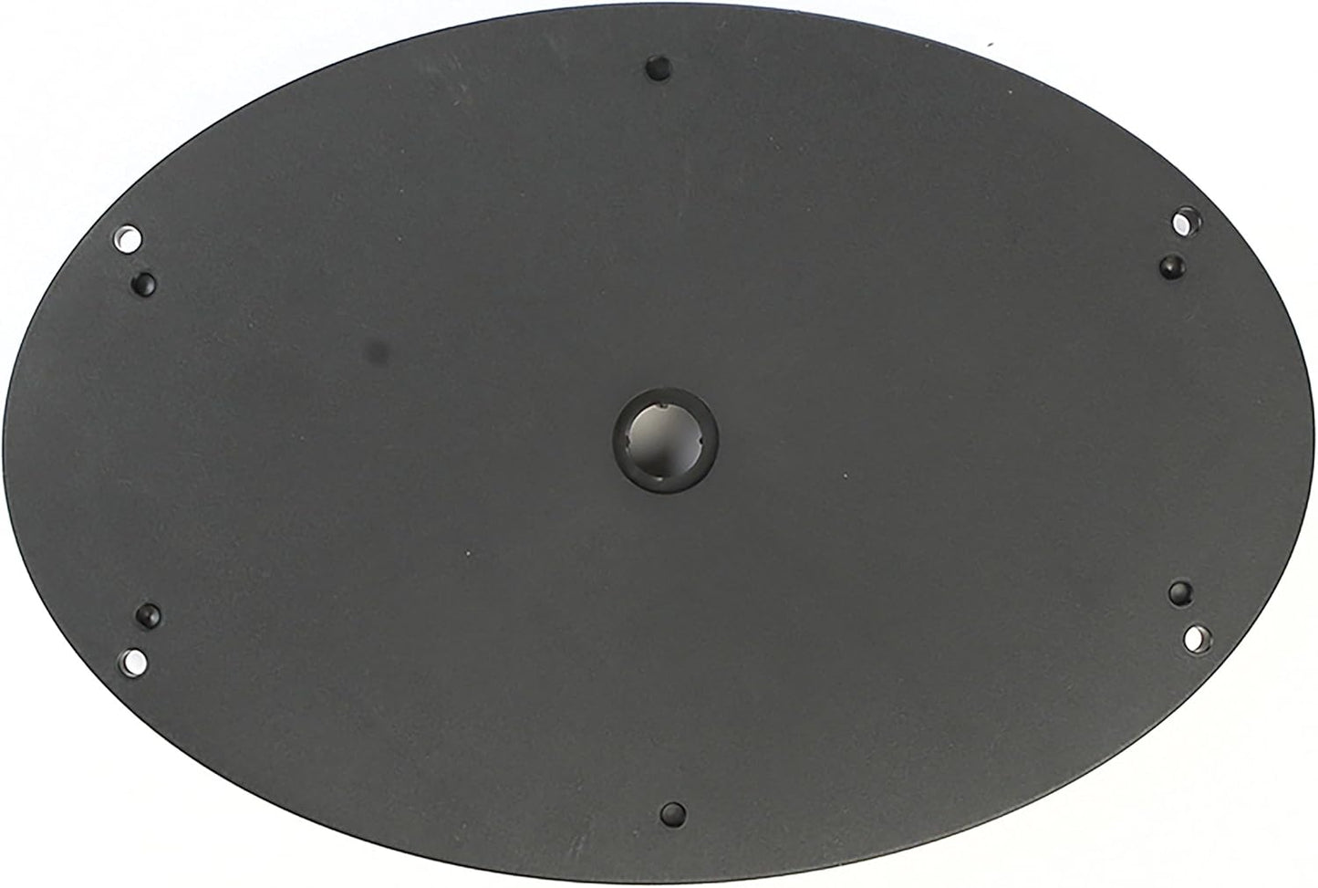 Vu Ryte Stackable 1 Inch Computer Monitor Riser Stand, Oval, Black, VUR 8800 4-Pack