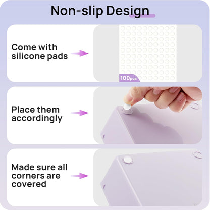 Vtopmart 25 PCS Clear Plastic Drawer Organizers Set, 4-Size Versatile Bathroom and Vanity Drawer Organizer Trays, Storage Bins for Makeup, Bedroom, Kitchen Gadgets Utensils and Office