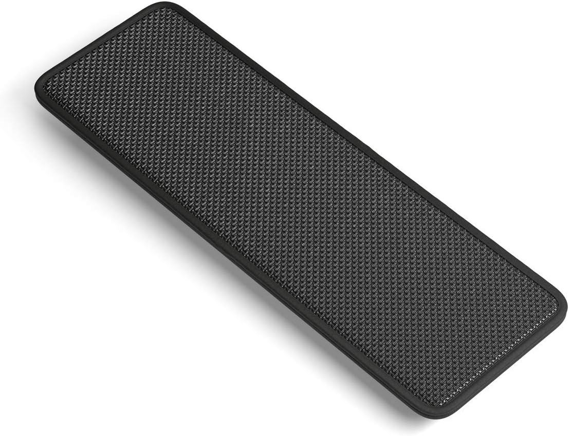 Glorious Wrist Pad/Rest - Compact - Black - Mechanical Keyboards, Stitched Edges, Ergonomic | 12x4 inches | 25mm/1in Thick (GWR-75) Compact (Black)
