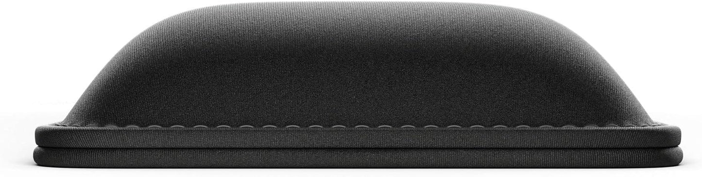 Glorious Wrist Pad/Rest - Compact - Black - Mechanical Keyboards, Stitched Edges, Ergonomic | 12x4 inches | 25mm/1in Thick (GWR-75) Compact (Black)