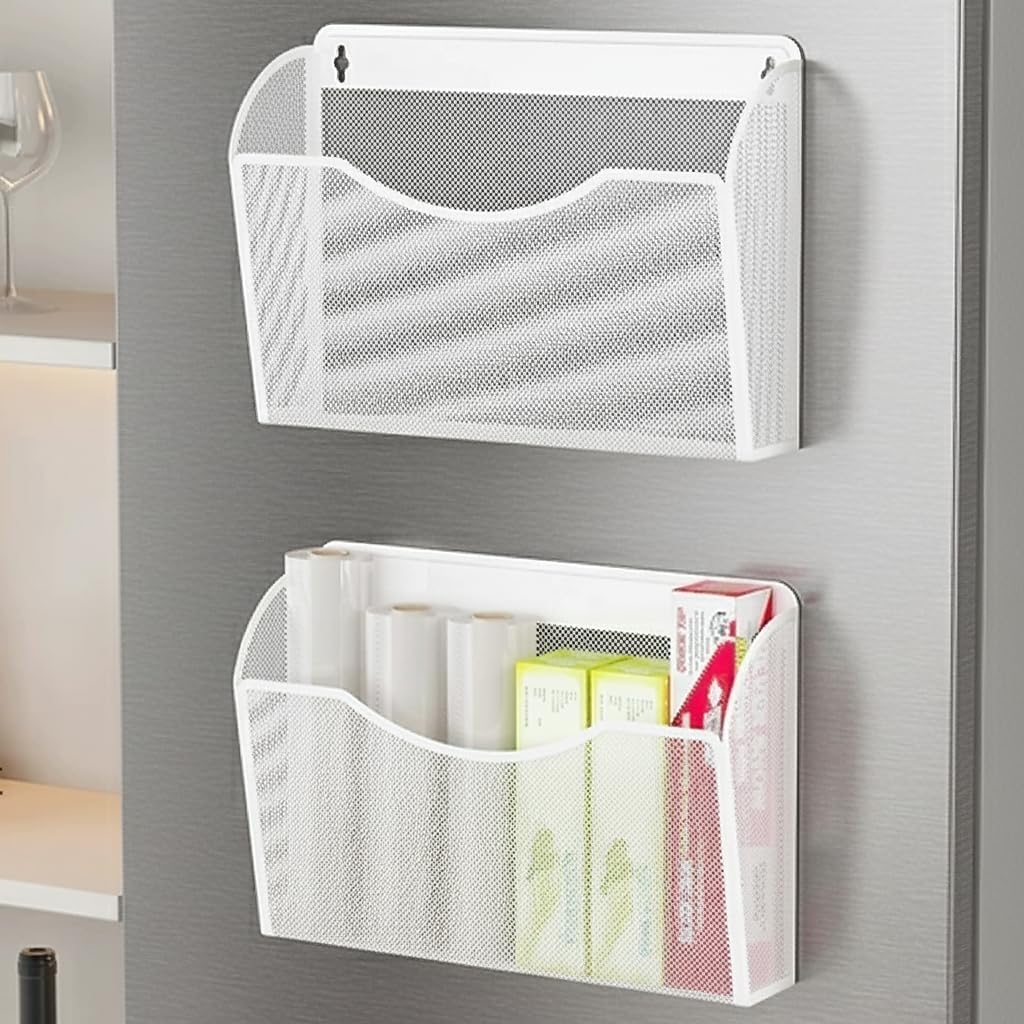 MINDEPOT Wall File Organizer,Hanging Wall Mounted File Folder Binder Holder Mail Organizer for Office,Home and School Supplies