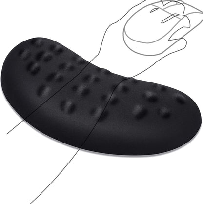 Gimars Upgrade Enlarge Silky and Superfine Fabric Gel Memory Foam Keyboard Wrist Rest Set, Ergonomic Keyboard Mouse Wrist Support for Typing Pain Relief, Comfort for Office, Gaming, Computer