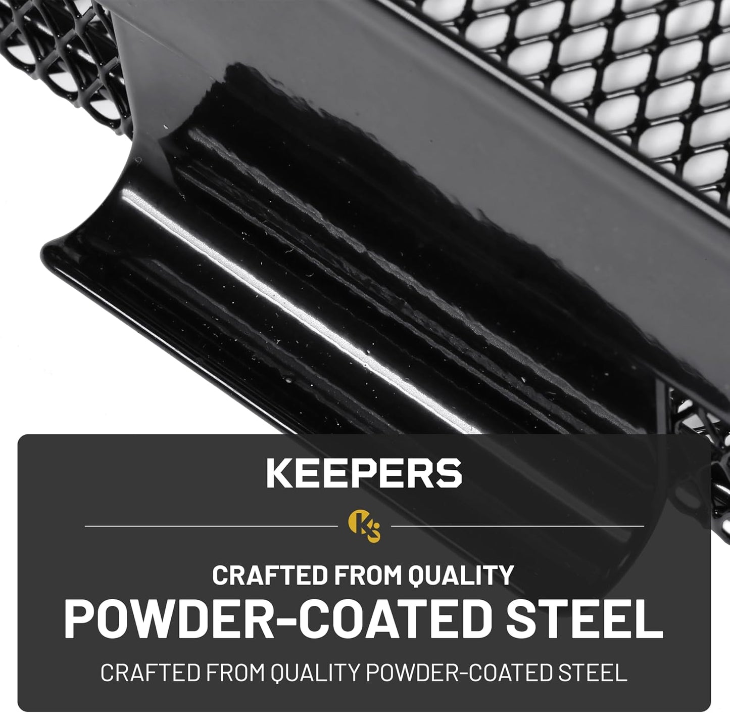 KEEPERS - Under Desk Drawer Slide Out – Metal Under Desk Storage Drawer for Office, Home, RV, Kitchen – Slim Under Table Attachment with Easy DIY Mount - Under Desk Organizer - Fits in 11x10x2In