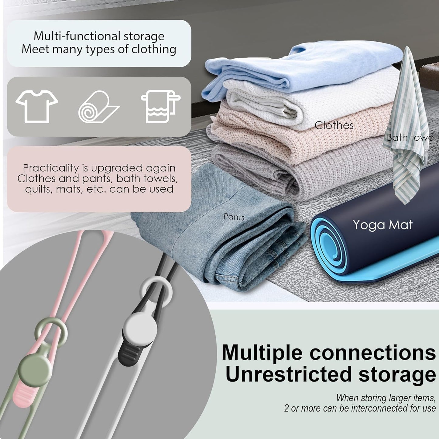 Silicone Cable Organizer Clips with Extra Strong Adhesive – No Slip Wire Holder for Charging Cables, USB, Earphones – Desk, Office, Home & Car Cable Management