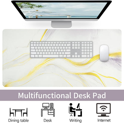 Wrist Rest for Computer Keyboard and Mouse, Ergonomic Design Wrist Support Pad for Keyboard, Soft Memory Foam Desk Pads Support Hand and Arm Easy Typing Pain Relief, 2 Piece Pad, Cream Pink