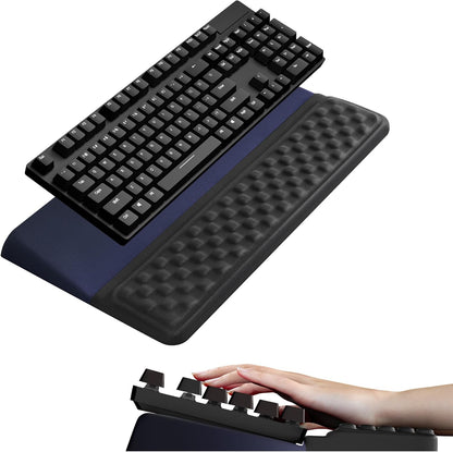 Ospelelf Keyboard Wrist Rest, Comfortable Ergonomic Keyboard Stand Riser Holder for Office Home