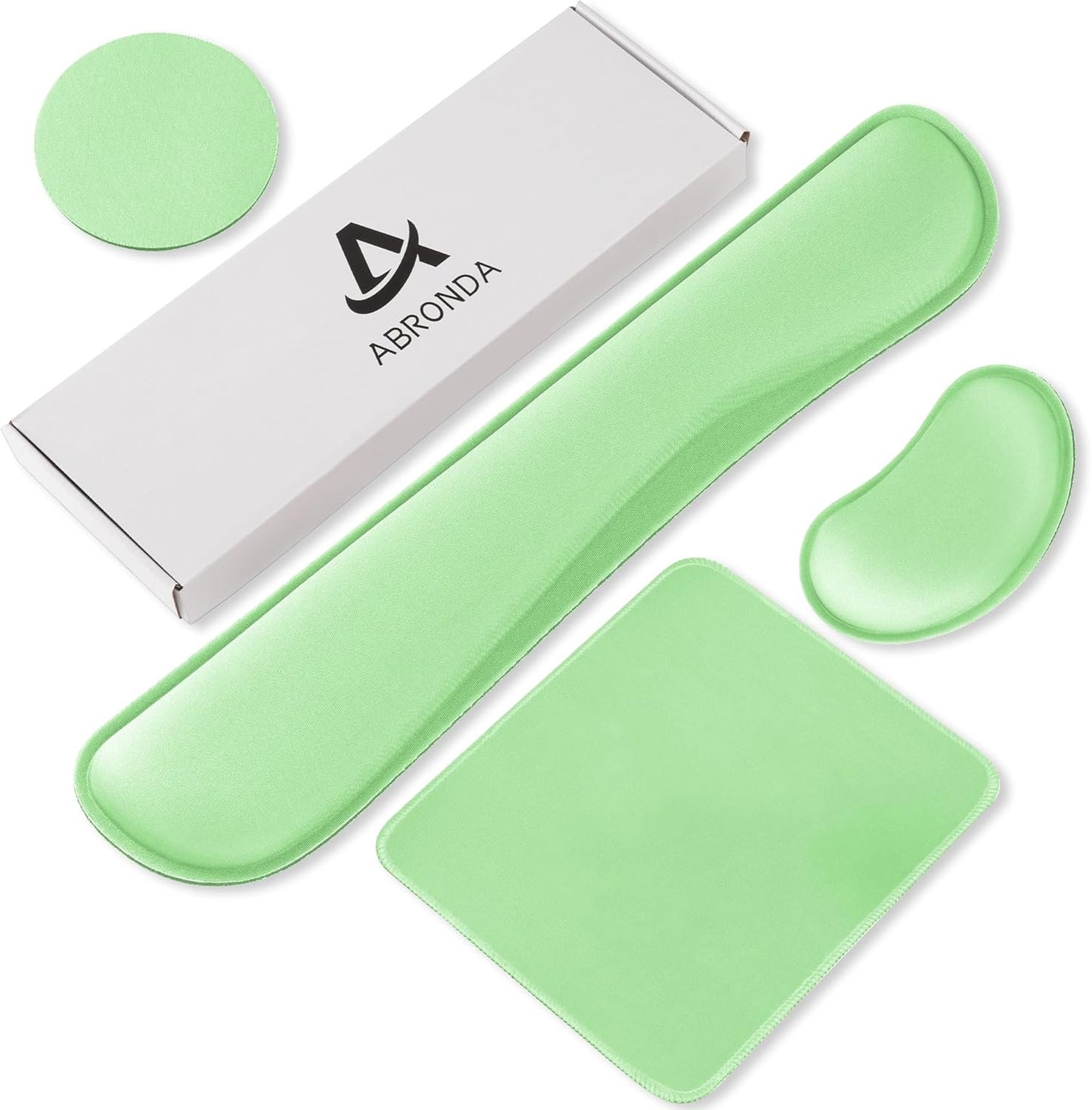 Office Ergonomic Memory Foam Computer Mouse and Keyboard Wrist Rest pad Support Carpal Tunnel, Wrist Rest for Keyboard and Mouse, Wrist Support Set